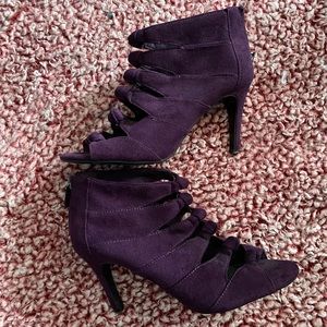 Elegant Dark Purple heels